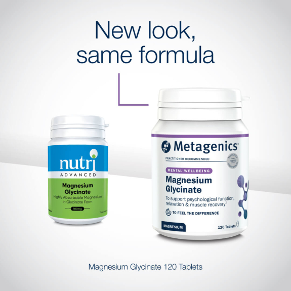 Magnesium Glycinate 120 Tablets New Look