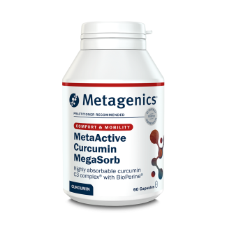 MetaActive Curcumin MegaSorb 60 Capsules