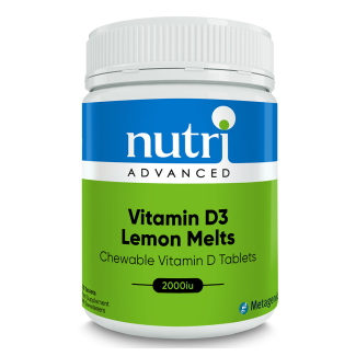 Vitamin D3 Lemon Melts 120 Tablets