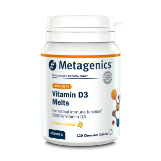 Vitamin D3 Lemon Melts 120 Tablets